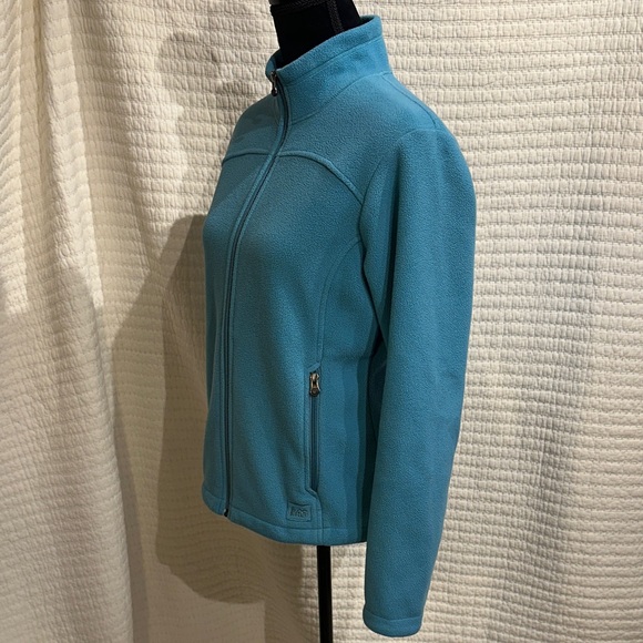 REI Women's Teal Long Sleeve Fleece Zip Up 
Size Medium - Picture 3 of 7